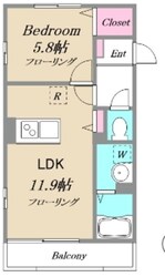 ハイブリッドメゾンの物件間取画像